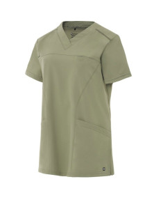 Casaca Sanitaria Cuello V Slim Fit